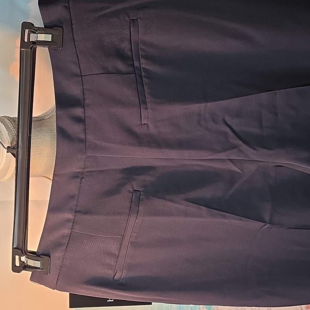 Tuckernuck Duncan Pleated Navy Dress Pants In Size 10 - Picture 7 of 8